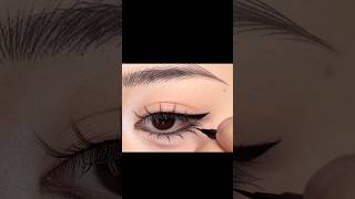 How to draw false lashes hack✨️hackeyelinerforbegi nners shortsytshorts [upl. by Anyale496]