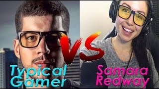 Typical Gamer Vs Samara Redway Fortnite Battle Royal [upl. by Ahsenauq]