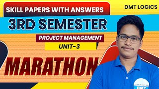 Project Management Unit3  3rd sem skill papers imps with answers  degree honours [upl. by Dunton]