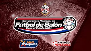 VIVÍ EL CAMPEONATO NACIONAL DE FÚTBOL DE SALÓN  EN VIVO  OVETENSE VS PDTE FRANCO [upl. by Clift]