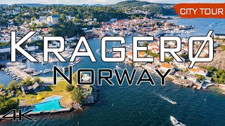 Kragerø Norway  City Tour amp Drone 4k [upl. by Shuping552]