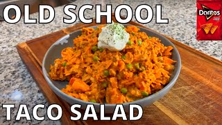 Delicious Taco Salad Recipe [upl. by Eidnil448]