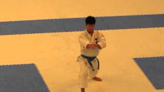 Koji Arimoto performs kata Kankudai [upl. by Riordan]