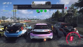 Rallycross Gameplay in 12 different racing games Dirt Rally 20 VRally 4 The Crew 2 and more [upl. by Aicenra]