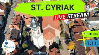 LIVE  Festgottesdienst zu Allerheiligen mitgestaltet vom Kirchenchor aus St Cyriak Oberkirch [upl. by Prussian]