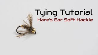 Bead Head Soft Hackle Hares Ear Tutorial [upl. by Raimes]