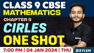 Class 9 CBSE Maths  Chapter 9  Circles  One Shot  Xylem Class 9 CBSE [upl. by Kelcey804]