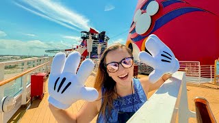 Boarding Day  Disney Magic Cruise to Lookout Cay [upl. by Kosiur]