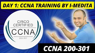 Day 01 CCNA Demo in Hindi  IMEDITAs Complete CCNA 200301 Course [upl. by Runkle]