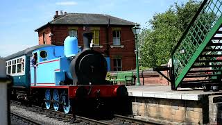 Hunslet 3782 Arthur at Epping Ongar Railway  29th June 2024  North Weald Station [upl. by Rolyt]