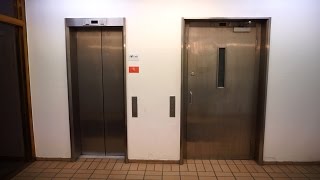 Amazing 1980s Reber Schindler Rseries fast traction elevators  Rosenkrantz gate 9 Oslo Norway [upl. by Natsyrt822]