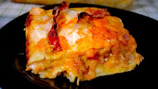 LASAGNA DI ZUCCA CREMOSA E DELIZIOSA  Ricetta semplice e facile Primo piatto con la zucca [upl. by Attayek501]