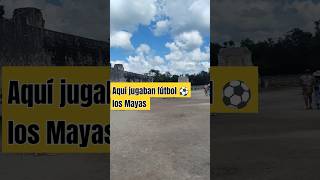 Aquí jugaban fútbol ⚽⚽ los MAYAS [upl. by Annovahs]