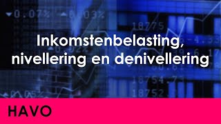 Inkomstenbelasting belastingschijven nivellering denivellering  Economie voor havo  Jong amp Oud [upl. by Eldora]