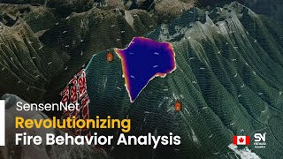 Revolutionary Fire Behavior Analysis Tool by SenseNet Predicting Wildfires with Advanced Data [upl. by Seldon]