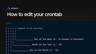 How to edit your crontab [upl. by Siulegroj]