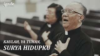 KJ 405 – Kaulah Ya Tuhan Surya Hidupku  Pendeta Emeritus GKI [upl. by Ilek227]