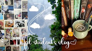 med students vlog dentist day out anime wall 🌸☕🎐 [upl. by Gavrielle]