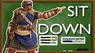 Taking a Toxic Rep 70 Highlander back to School as a returning player  FOR HONOR [upl. by Caryn]