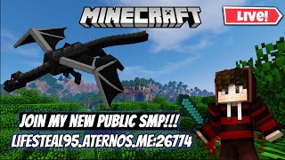 Join my 247 lifesteal smp  Ip is in description [upl. by Mcafee]