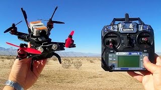 Eachine Assassin 180 FPV Drone Flight Test Review [upl. by Nies]