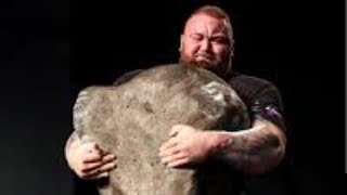 Hafthor Bjornson impressive stone run at the 2024 Strongest Man on Earth Shaw Classic [upl. by Mendelson]