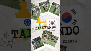 Taekwando  Belt  promotion taikwando taikwun india korea indian mrbeast shorts ytshorts [upl. by Twelve]