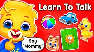 Baby Learning First Words  Learn to Talk For Babies  Toddler Videos amp Songs With Lucas amp Friends [upl. by Ybanrab586]