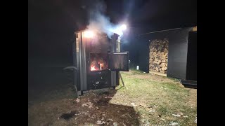 THE FARMHOUSE WOOD BOILER Starting it up for the season Questions answered [upl. by Morganstein]