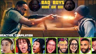 Mike amp Marcus watch Reggie Kills Intruders Reaction Compilation  Bad Boys Ride or Die 2024 [upl. by Trebmer]