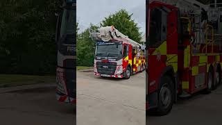 BRAND NEW 45M DSFRS Volvo FM Ariel Ladder Platform Light Demo [upl. by Kcirdet]