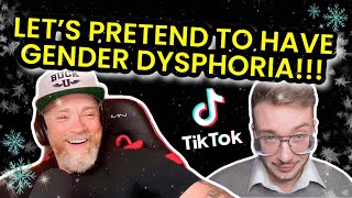 REACTION TIKTOKS ON GENDER DYSPHORIA [upl. by Hanahsuar]