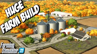 97 Million Dollar Taheton County Farm Build  Farming Simulator 22 [upl. by Beeck758]