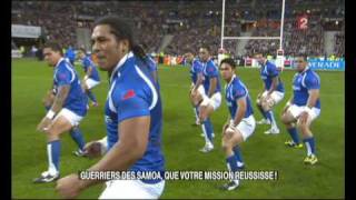 FRANCE SAMOA du 21112009 Haka Samoa [upl. by Mairam]