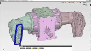 ANSYS Discovery AIM Tractor Axle [upl. by Walden]