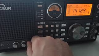 Tecsun S2000 VS PL990X SSB [upl. by Anilorak]