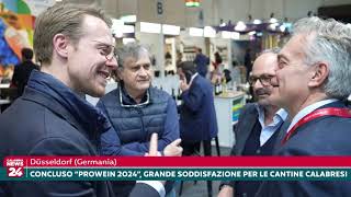 Düsselforf Germania Concluso quotProWein 2024quot grande soddisfazione per le cantine calabresi [upl. by Jerrylee739]