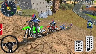 Impossible Dirt Bike Stunts Driving  Extreme OffRoad Racing Simulator 3D  Android GamePlay 2 [upl. by Ayres]