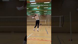 How not to pass float serves [upl. by Yenhoj]