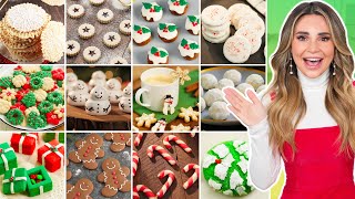 12 HOLIDAY COOKIE RECIPES 12 Days Of Cookies [upl. by Kevon]