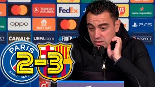 RUEDA PRENSA XAVI PSG 23 FC BARCELONA [upl. by Althee558]