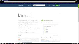 Yanny vs Laurel Original Audio Sound Loop [upl. by Ahsilra]