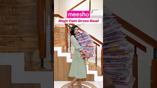 😳 Meesho cute dress haul 😍 Meesho dress haul dresshaul meesho onlineshopping shortsvideo [upl. by Caspar]