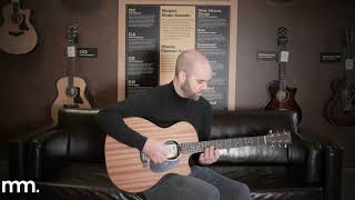 Staff Pick of the Week Martin GPCX2AE  Macassar Semi Acoustic Guitar [upl. by Marguerie]