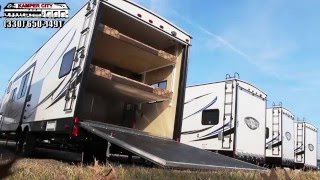 2016 Sportsmen Sportster 315TH12 Toy Hauler by KZRV [upl. by Gnos]