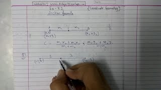 Chapter 7 Exercise 72 Q1 Q2 Q3 Coordinate Geometry Class 10 Maths NCERT CBSE [upl. by Yrot]