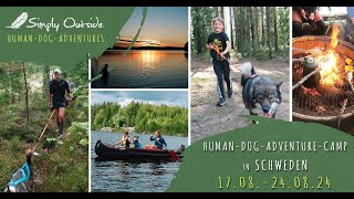 Abenteuercamp mit Hund in Schweden [upl. by Osei]