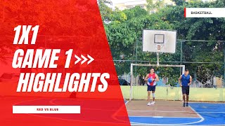 1x1 Half Court  Game 1 Highlights [upl. by Micky]