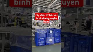 CTY điện tử tuyển ldpt LH 0372382293 timvieclam vieclam tuyendung vieclambinhduong [upl. by Adehsar]