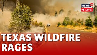 Wildfire In Texas LIVE  Expanding Wildfires Trigger Evacuation From Texas Panhandle Texas Wildfire [upl. by Ahsiken307]